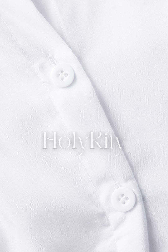 Tie Hem Sleeveless Shirt