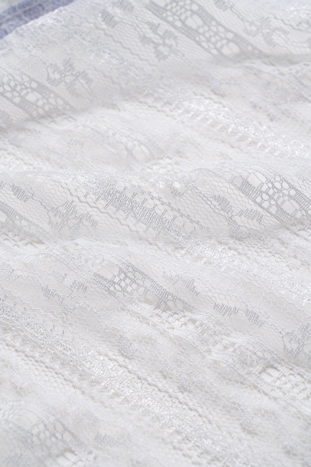 Tie-Up Short Sleeve Lace Shirts