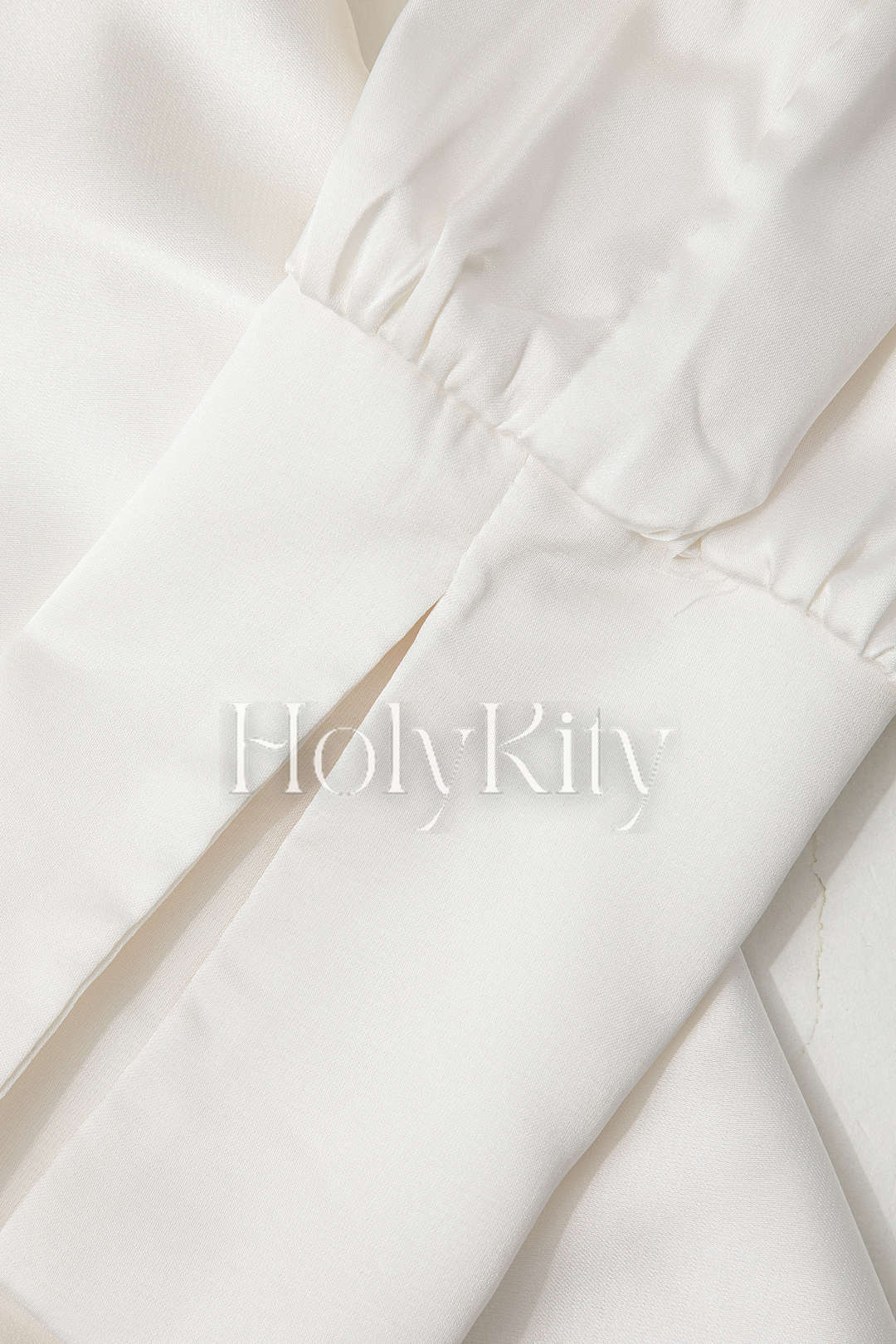 Satin Cowl Neck Long Sleeve Shirt