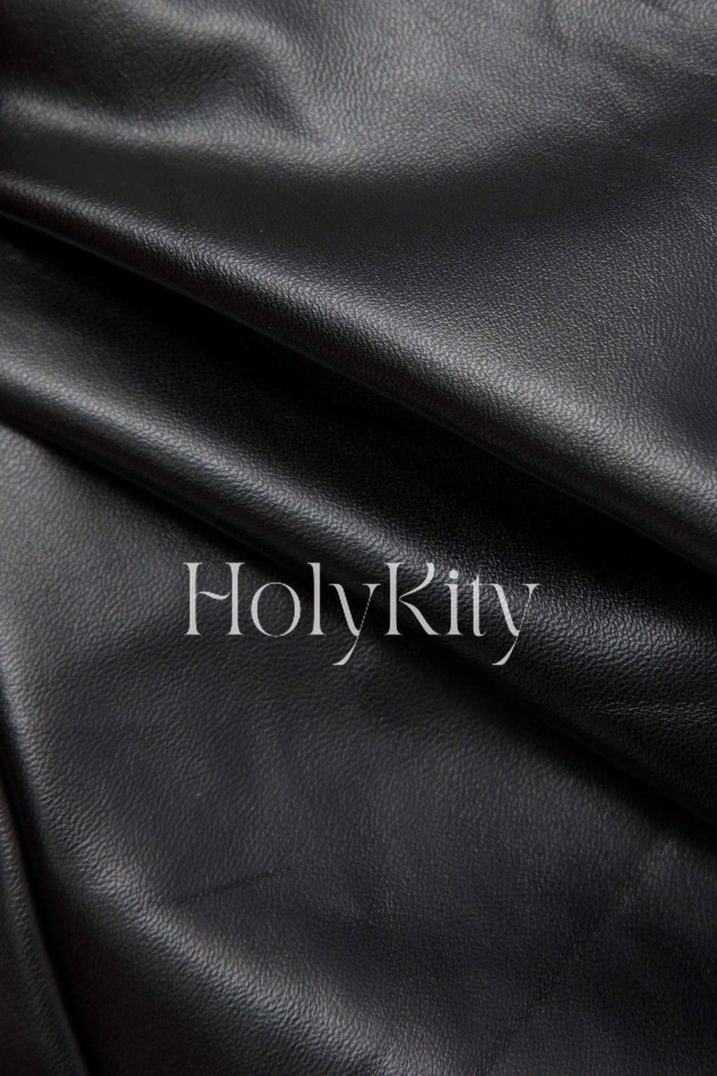 Faux Leather Multi Zipper Tube Top
