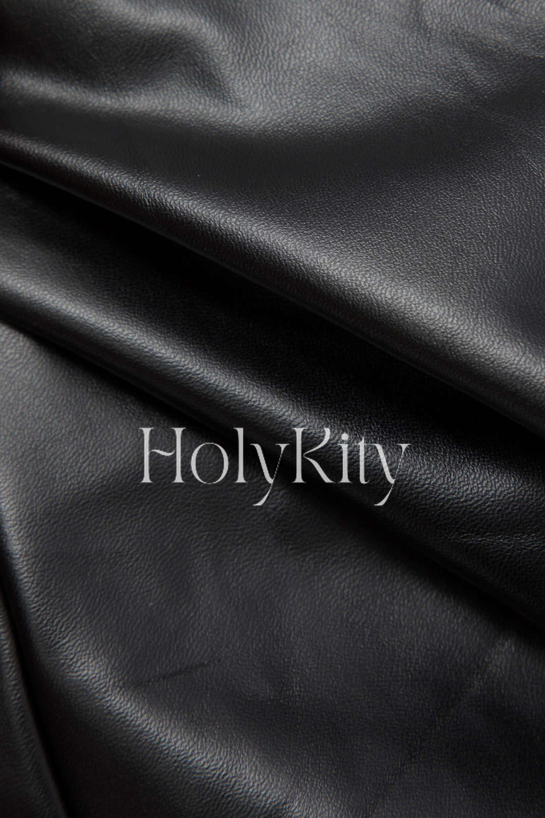 Faux Leather Multi Zipper Tube Top